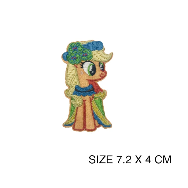 My Little Pony 'Applejack | Flower Headdress' Embroidered Patch