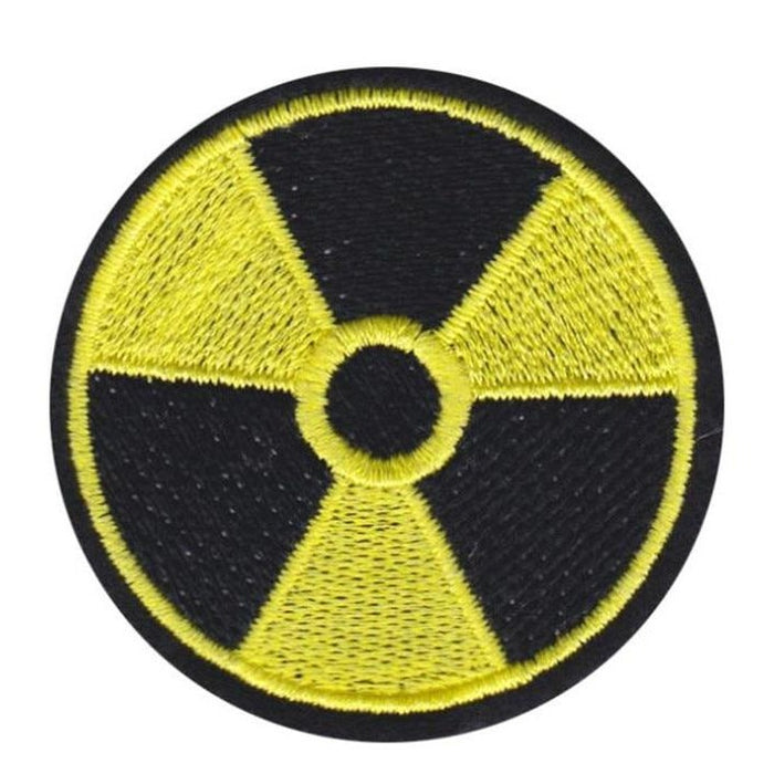 Cool 'Radioactive Logo' Embroidered Patch