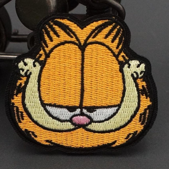 Garfield 'Smirking | Black Trim' Embroidered Patch