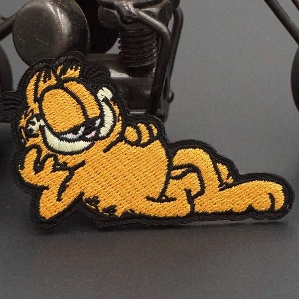 Garfield 'Chillin | Black Trim' Embroidered Patch