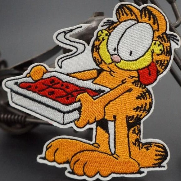 Garfield 'Yummy Lasagna' Embroidered Patch