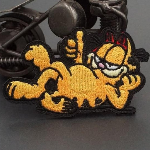 Garfield Patch Garfield Embroidered Patches — Little Patch Co