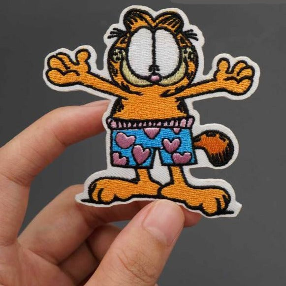 Garfield Patch Garfield Embroidered Patches