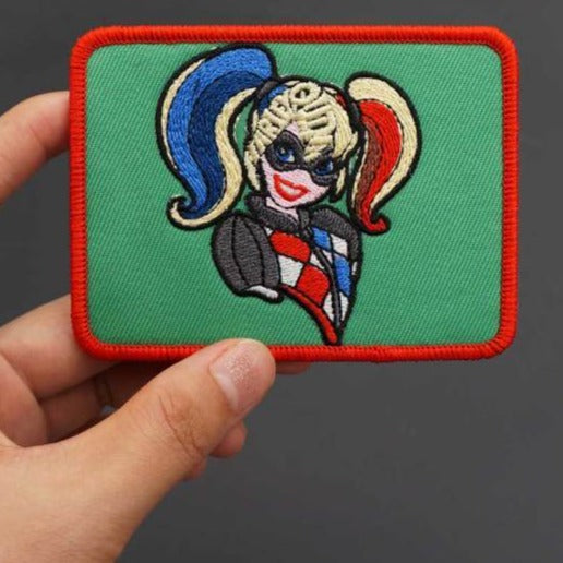 Harley Quinn 'Green' Embroidered Patch