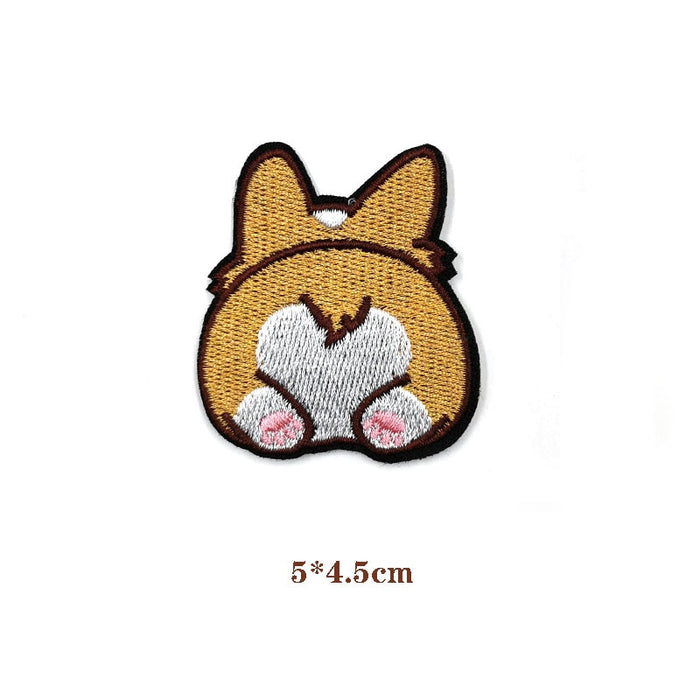 Dog 'Corgi | Hind' Embroidered Patch