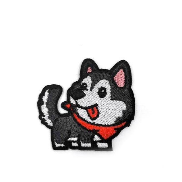Dog 'Siberian Husky' Embroidered Patch
