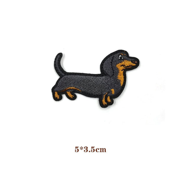 Dog 'Dachshund' Embroidered Patch