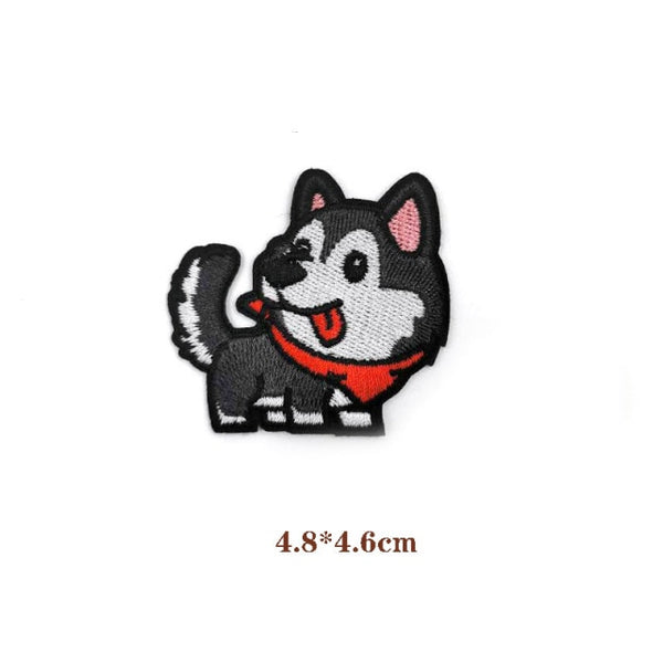 Dog 'Siberian Husky' Embroidered Patch