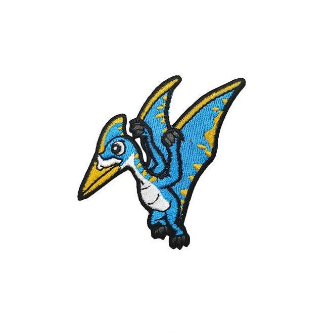 Dinosaur 'Pteranodon | Blue' Embroidered Patch