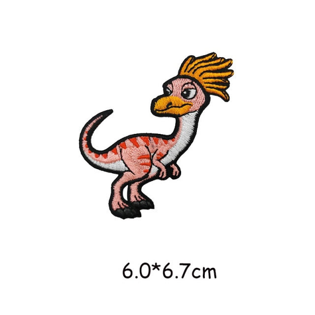Dinosaur 'Stygimoloch | Cartoon' Embroidered Patch