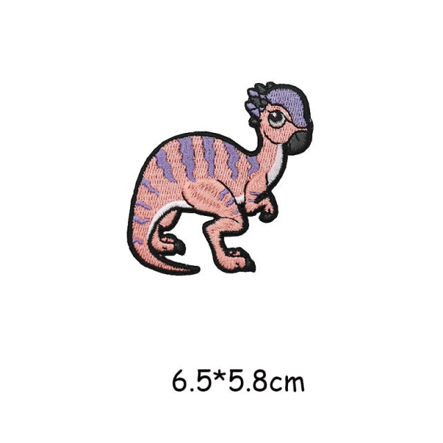 Dinosaur 'Prenocephale | Cartoon' Embroidered Patch