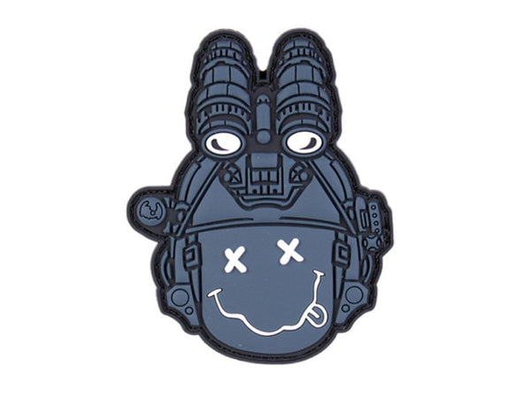 Cute Tactical 'Nirvana | Smiley Face' PVC Rubber Velcro Patch