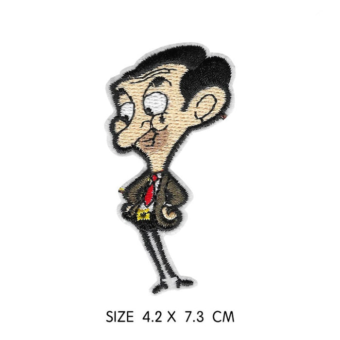 Mr. Bean 'Standing' Embroidered Patch