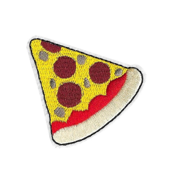 Food 'Slice of Pepperoni Pizza' Embroidered Patch