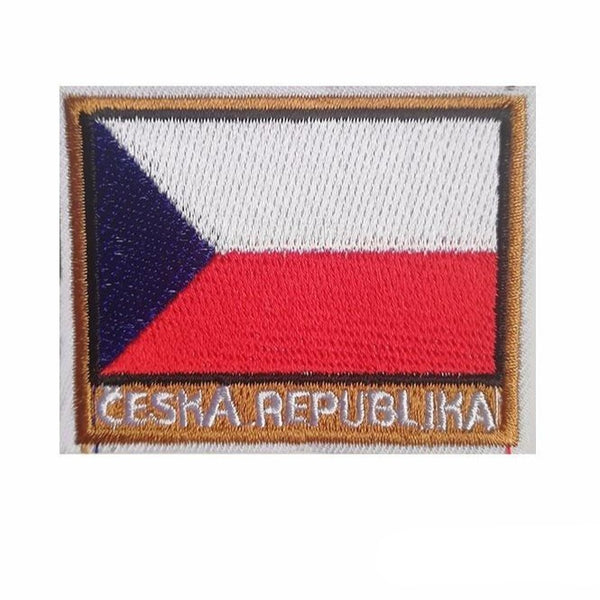 Flag 'Česká Republika' Embroidered Patch