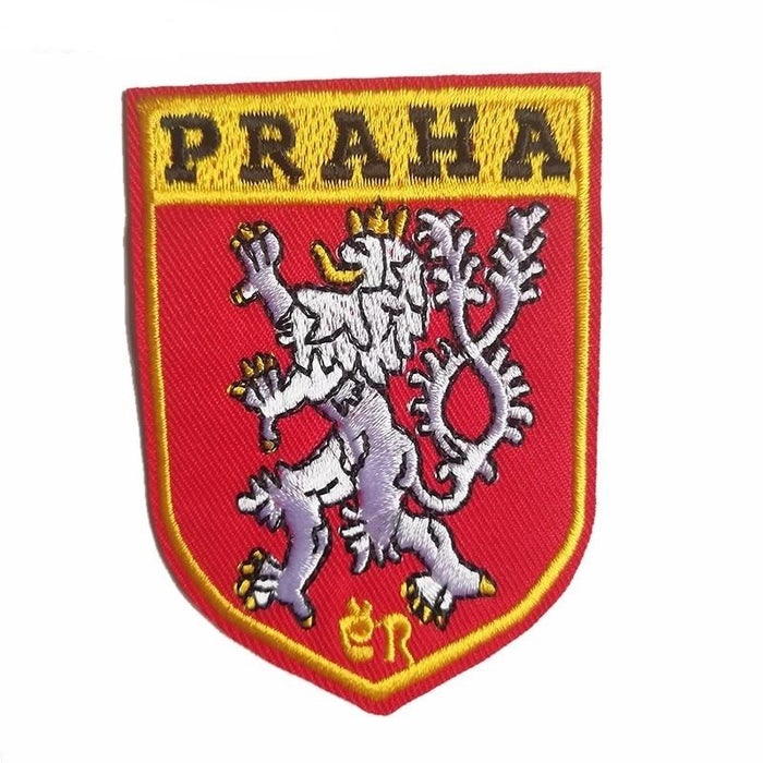 Emblem 'Praha Lion | Czech' Embroidered Patch