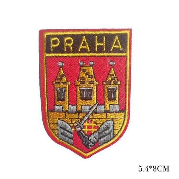 Emblem 'Praha Castle | Czech' Embroidered Patch