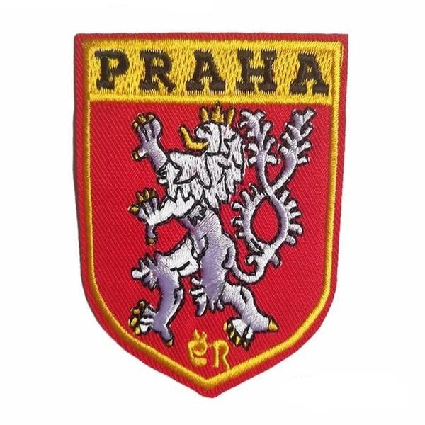 Emblem 'Praha Lion | Czech' Embroidered Patch