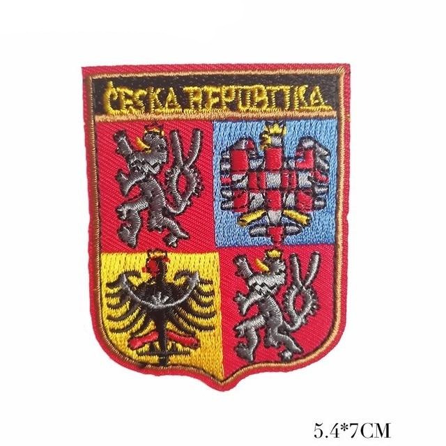 Emblem 'Česká Republika | Praha Collage' Embroidered Patch