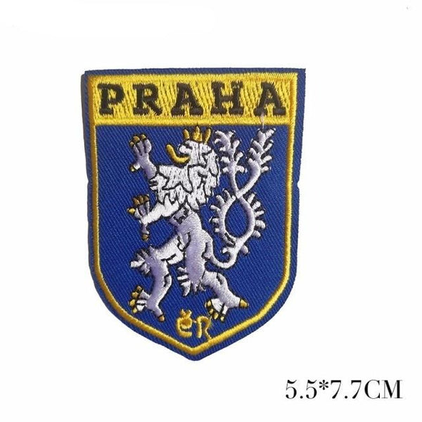 Emblem 'Praha Lion 1.0 | Czech' Embroidered Patch