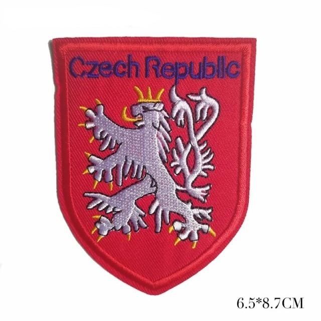 Emblem 'Czech Republic | Lion' Embroidered Patch