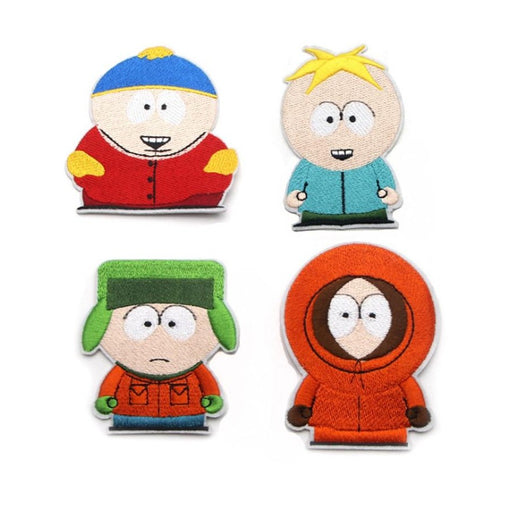 Eric Cartman South Park Patch Cartoon Embroidered Iron-on / Velcro