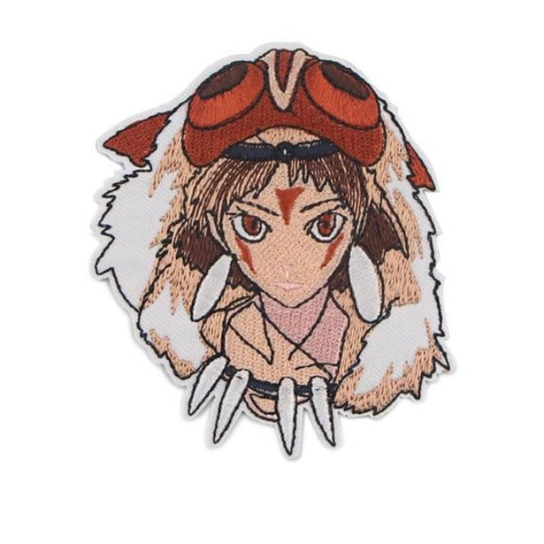 Princess Mononoke 'San The Wolf Girl' Embroidered Patch