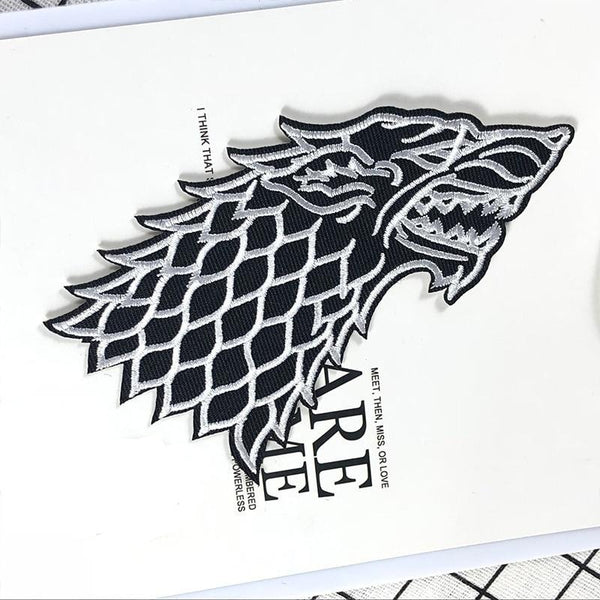 Game of Thrones 'House Stark' Embroidered Patch