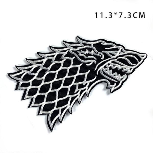 Game of Thrones 'House Stark' Embroidered Patch