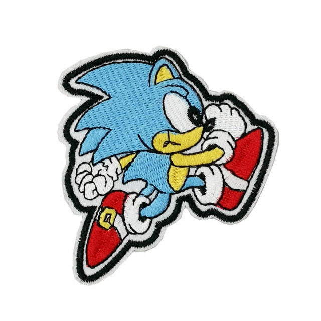 Sonic the Hedgehog 'Running Fast' Embroidered Patch