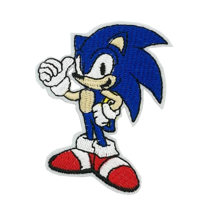 Sonic the Hedgehog 'Thumbs Up' Embroidered Patch