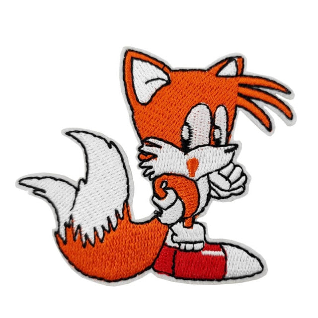 Sonic the Hedgehog 'Tails' Embroidered Patch