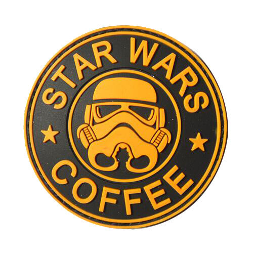 'Star Wars Coffee | Stormtrooper | 2.0'  PVC Rubber Patch