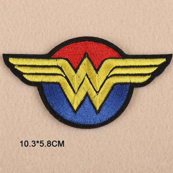 Wonder Woman 'Logo' Embroidered Patch