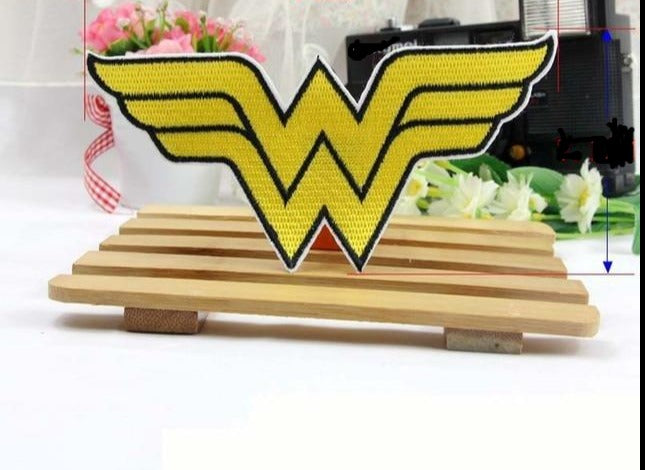 Wonder Woman 'Logo 1.0' Embroidered Patch