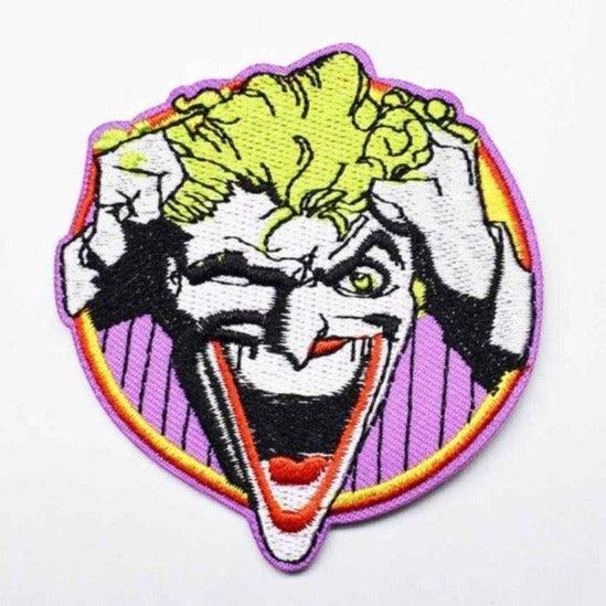 Joker 'Crazy' Embroidered Patch
