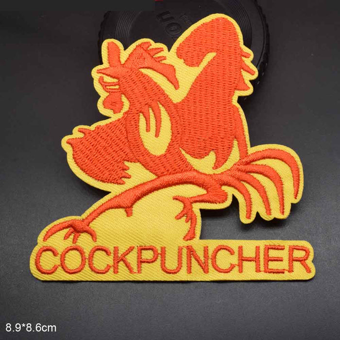 The Onion Movie 'Cockpuncher' Embroidered Patch