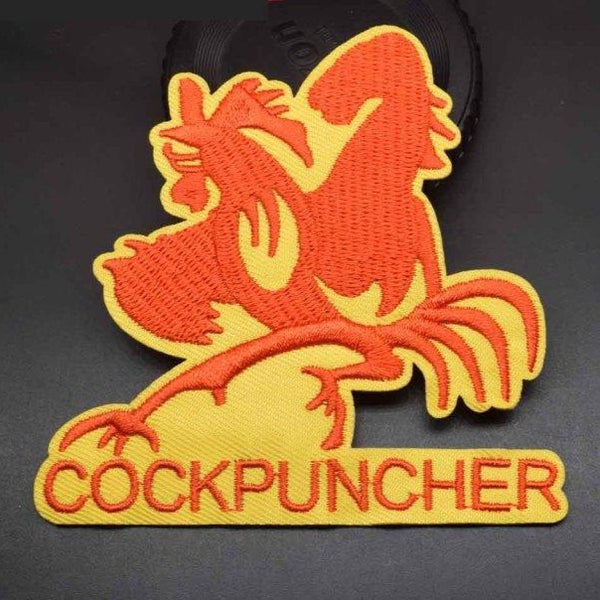 The Onion Movie 'Cockpuncher' Embroidered Patch