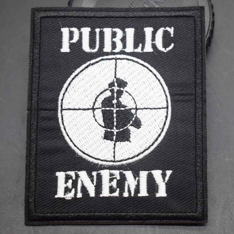 Music 'Public Enemy' Embroidered Patch