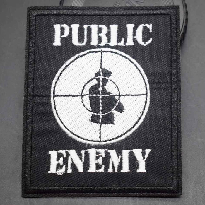 Music 'Public Enemy' Embroidered Patch