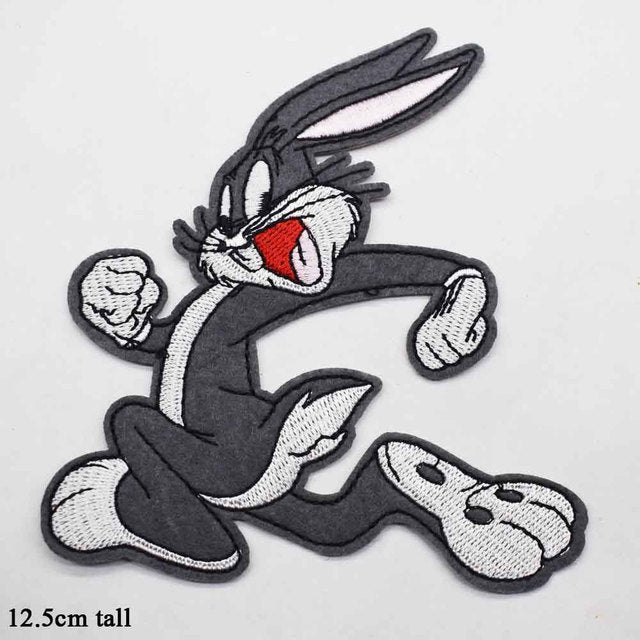 Bugs Bunny 'Running' Embroidered Patch