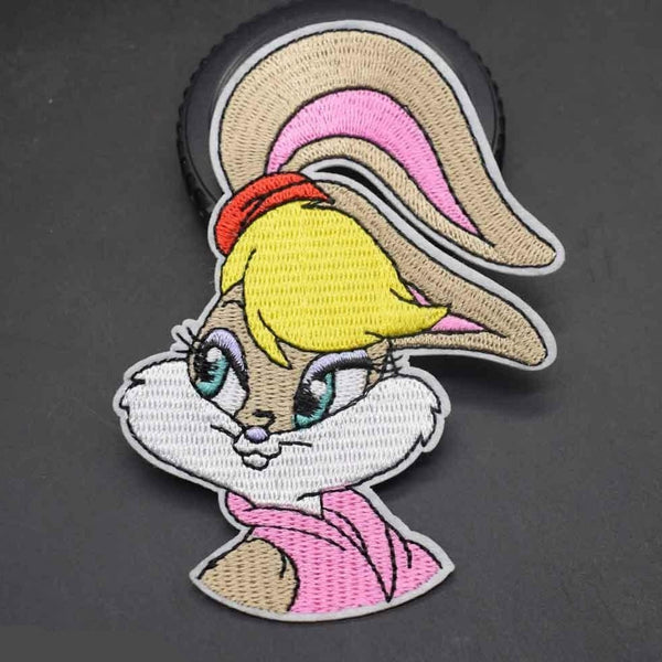 Lola Bunny 'Lovely' Embroidered Patch