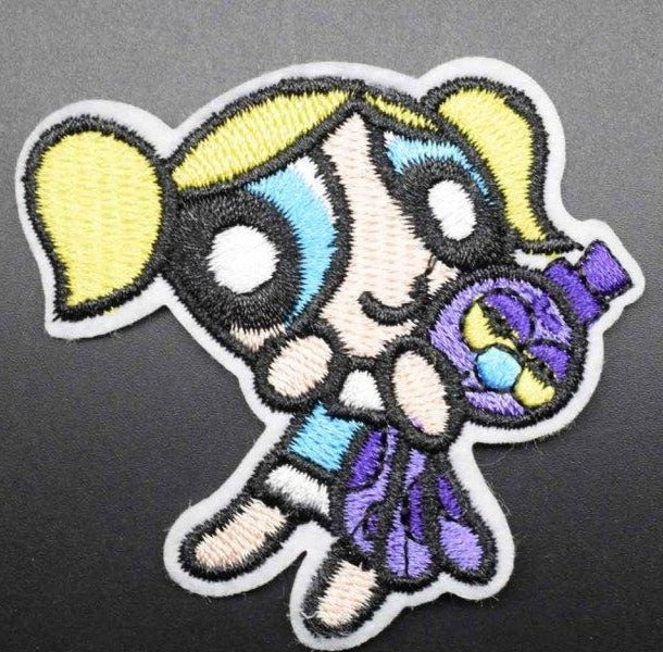 The Powerpuff Girls 'Bubbles | Octopus' Embroidered Patch