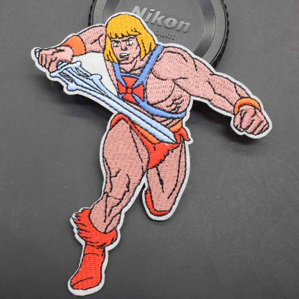 Masters of the Universe 'He-Man | Fighting' Embroidered Patch