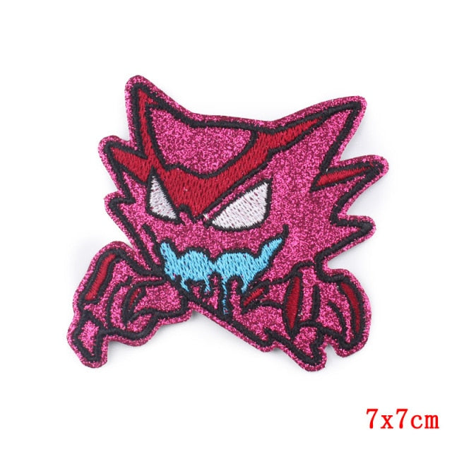 Pokemon 'Haunter | Glittered' Embroidered Patch