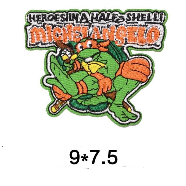 Teenage Mutant Ninja Turtles 'Michelangelo' Embroidered Patch