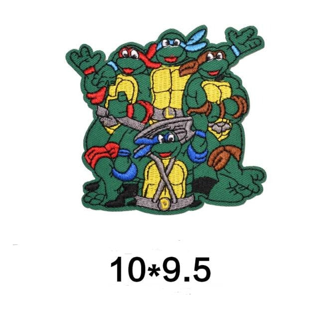 Teenage Mutant Ninja Turtles 'Excited | 1.0' Embroidered Patch