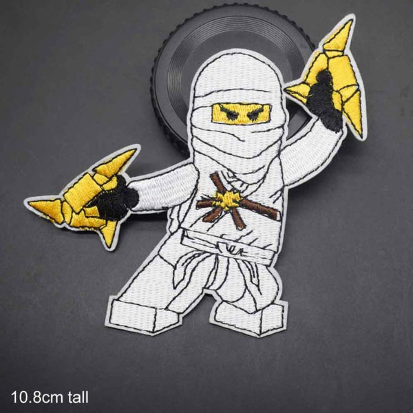 Ninjago 'Zane' Embroidered Patch