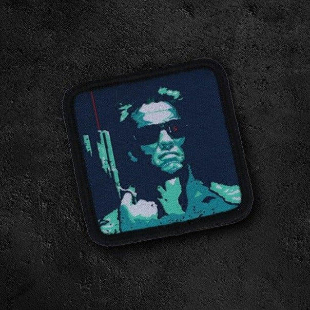 The Terminator 'Arnold Schwarzenegger' Embroidered Velcro Patch