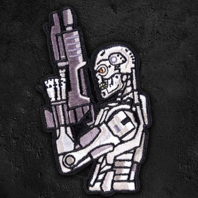 Terminator Applique The Terminator Embroidered Patches